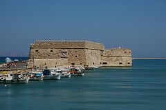 Palacio de Cnosos en la ciudad de Iraklion, Creta