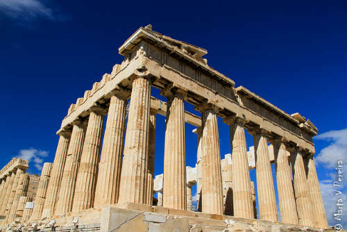 Partenon en Grecia